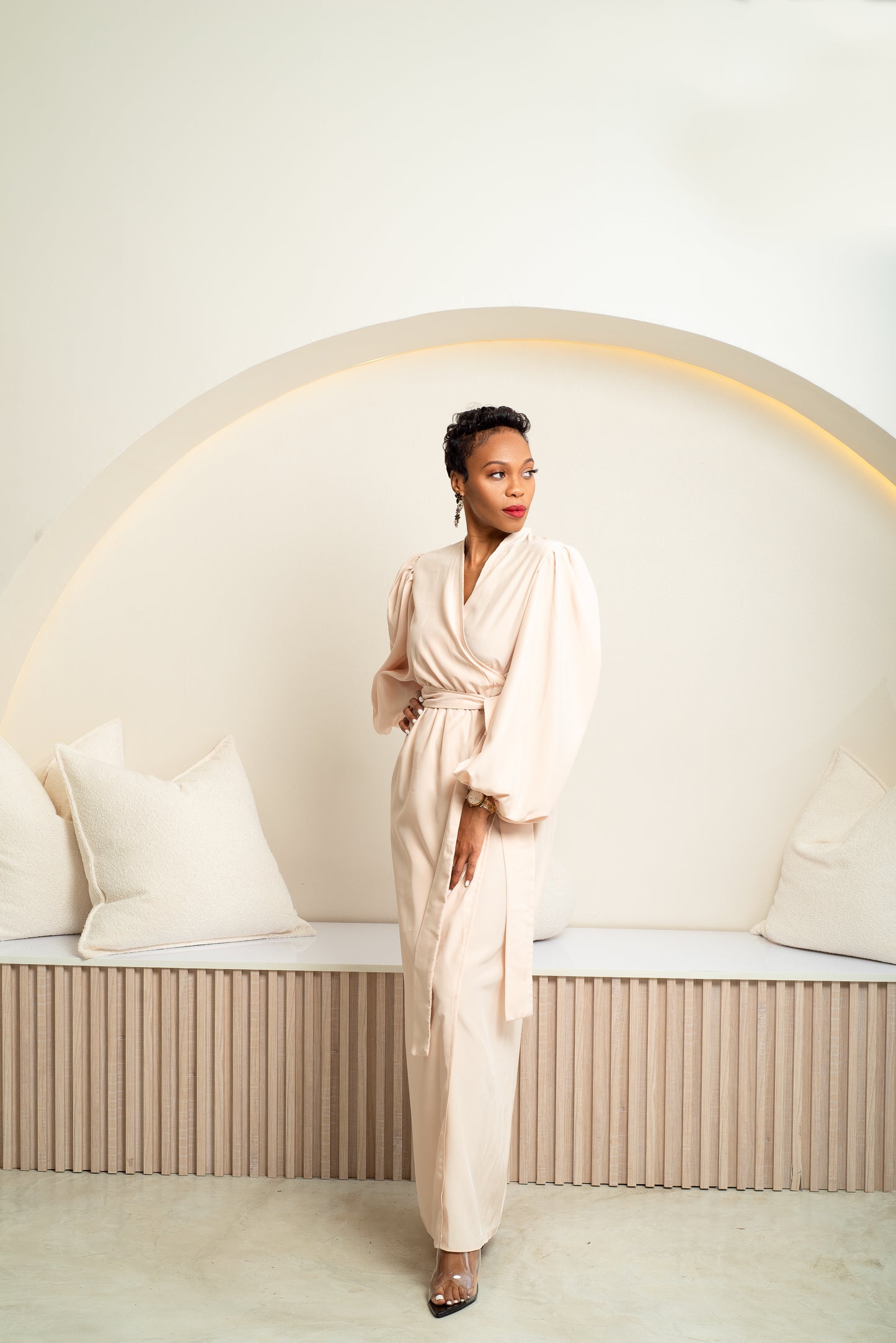 Dune Wrap dress