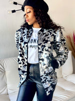 Load image into Gallery viewer, Yoncé Bomber Jacket
